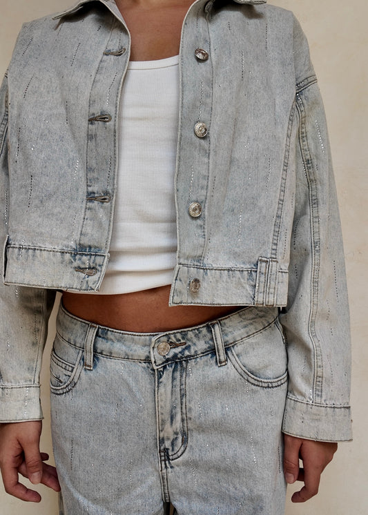 SET DENIM SPARKLY