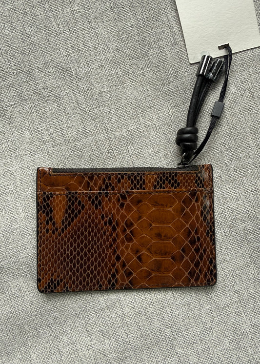 TARJETERO SNAKE PRINT