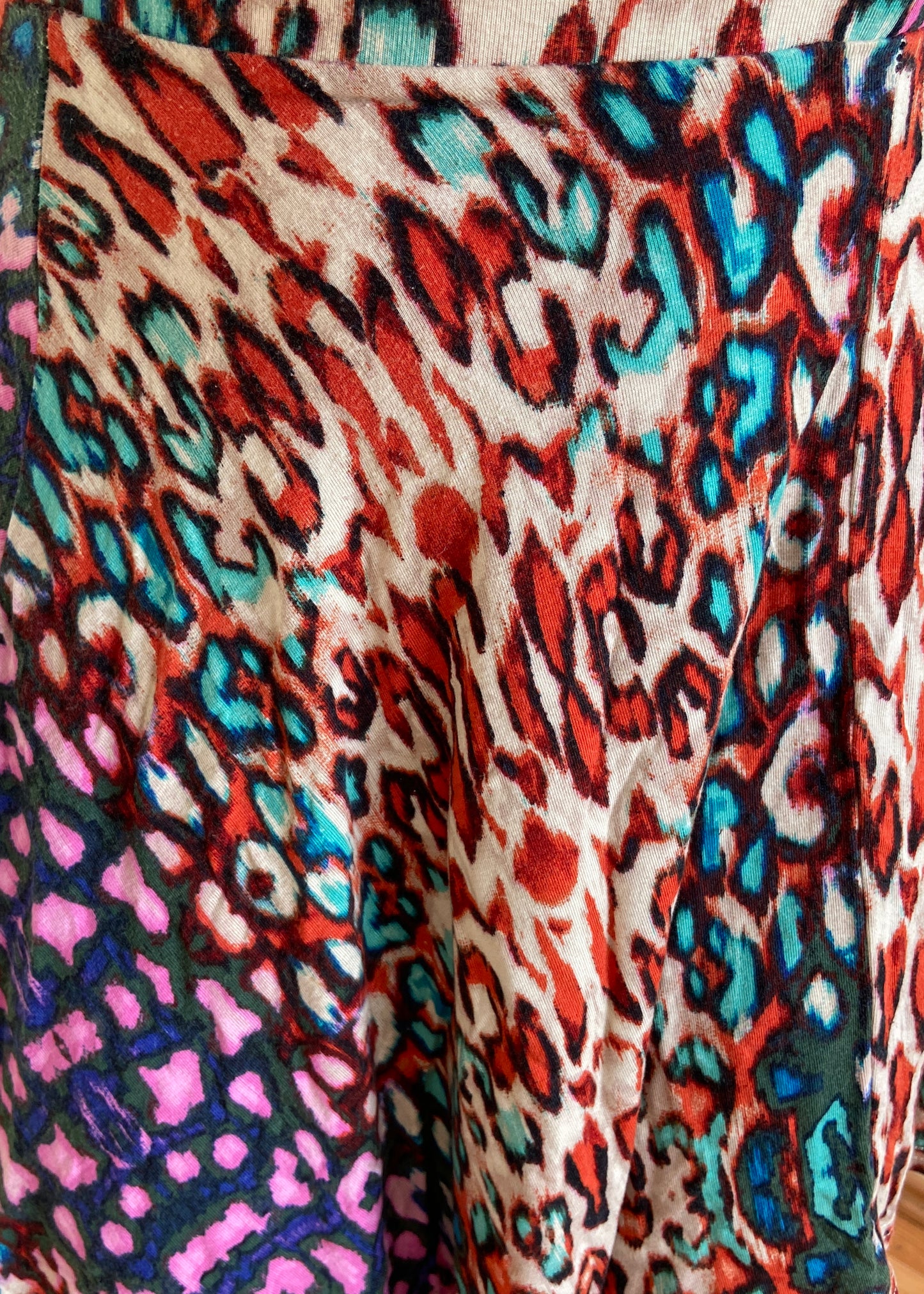 FALDA CIRCULAR ANIMAL PRINT