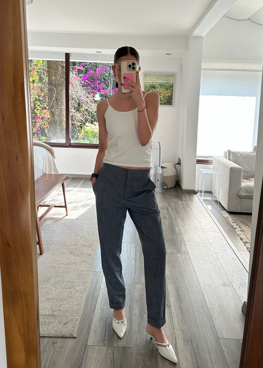 PANTALÓN SMART AZUL