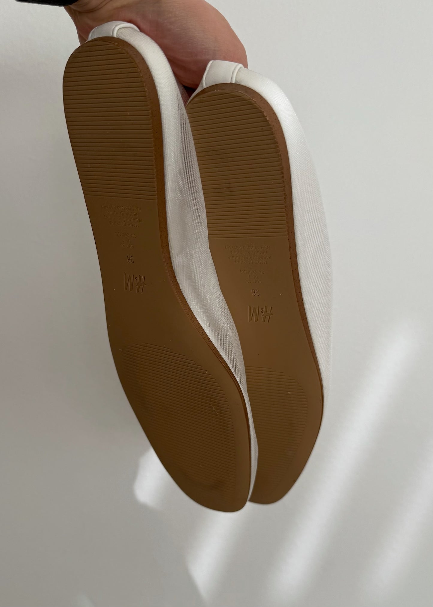BALLERINAS BLANCAS DE MESH