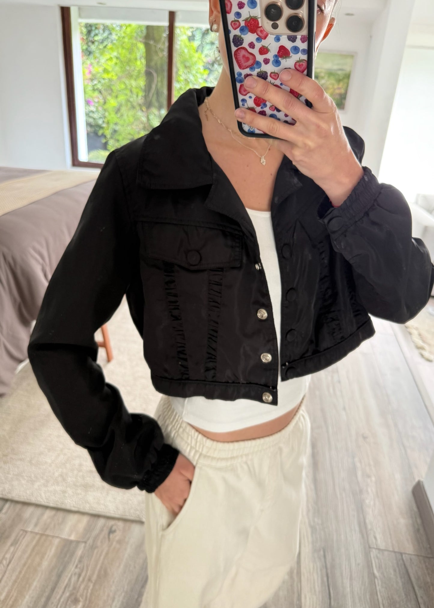 CHAMARRA CUTE CROPPED