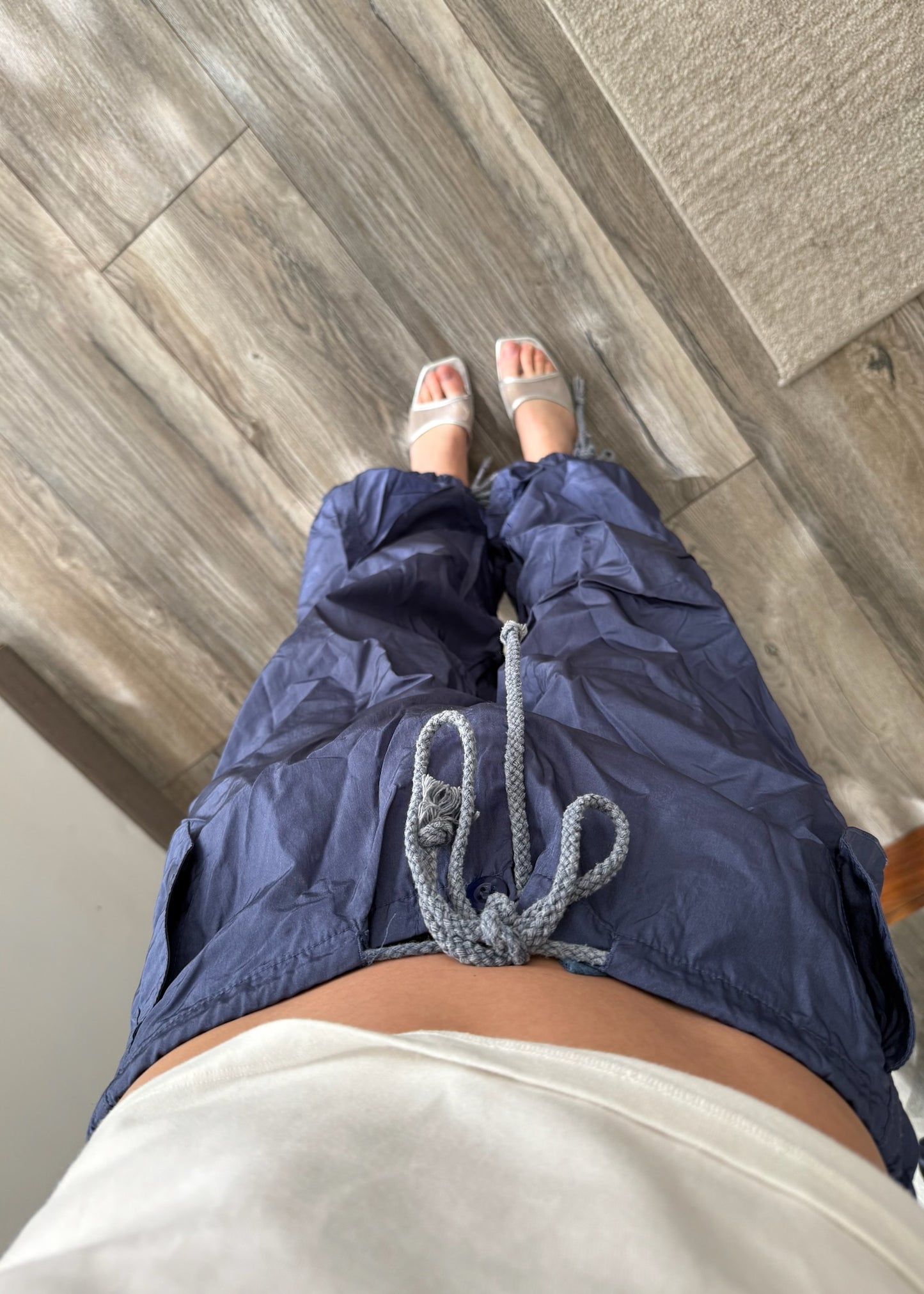 PARACHUTE PANTS AZULES