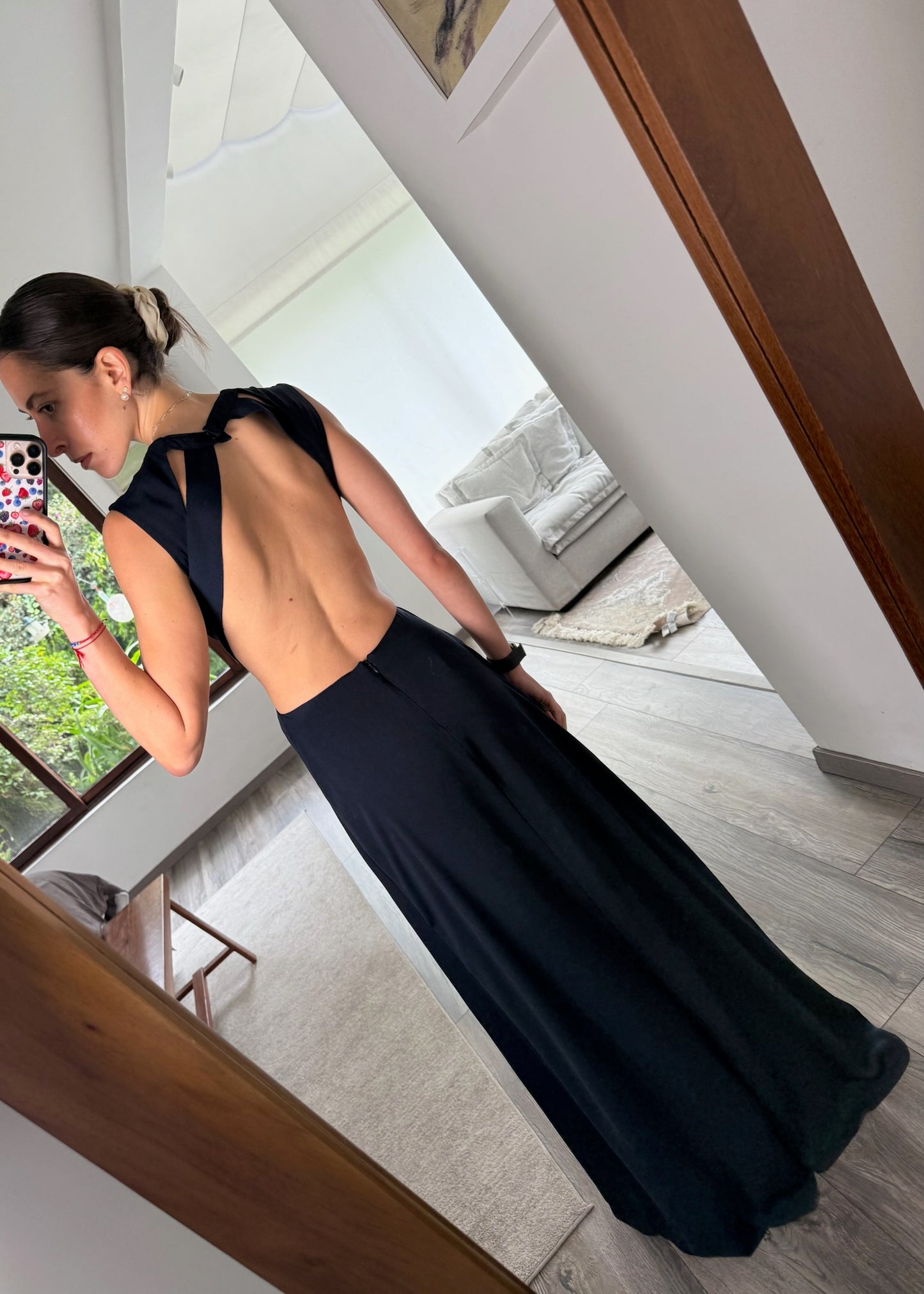 VESTIDO MAXI NAVY BLUE