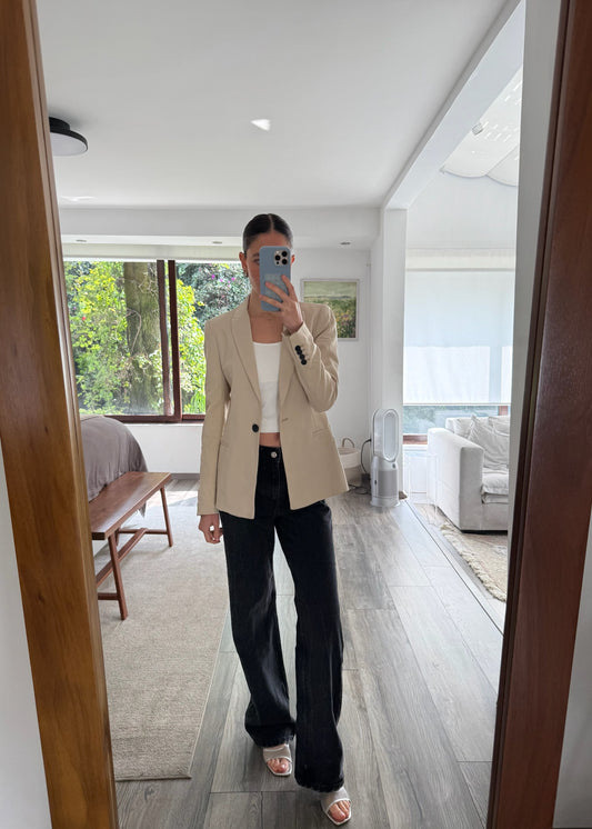 BLAZER BEIGE BÁSICO