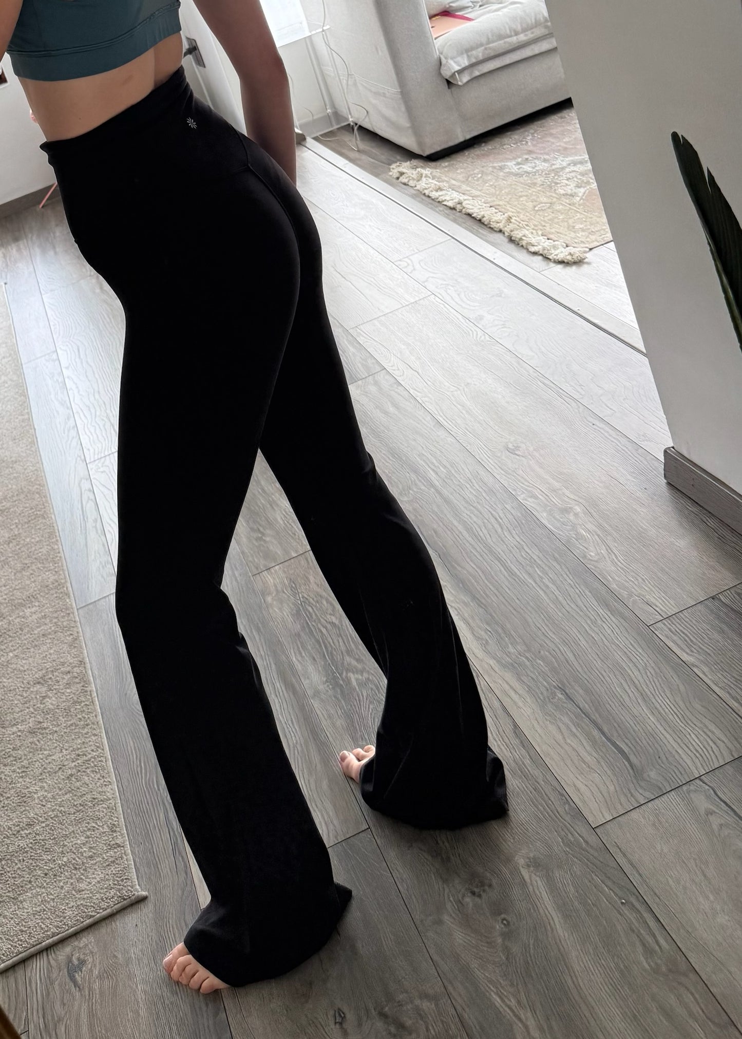 ACTIVE LEGGINGS FLARE NEGROS