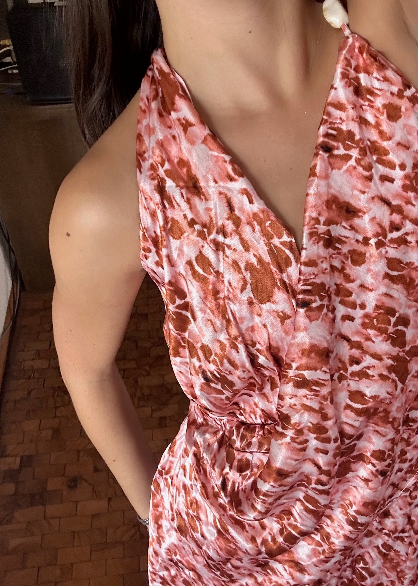 VESTIDO PRINT OPEN BACK