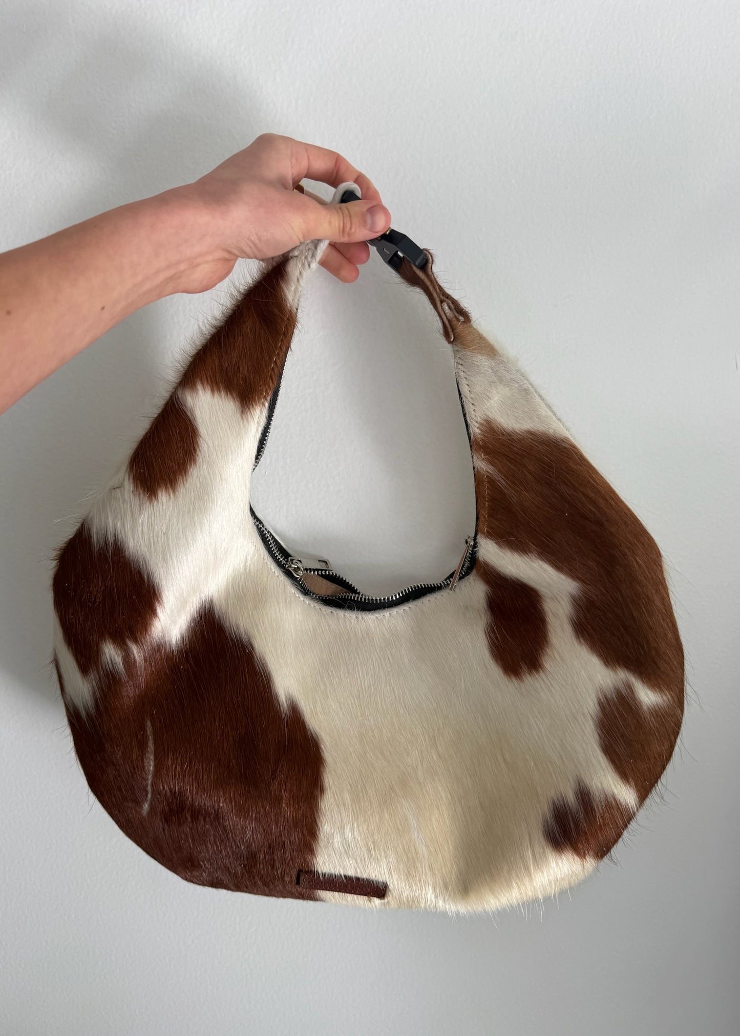 BOLSA COWPRINT PELUDA