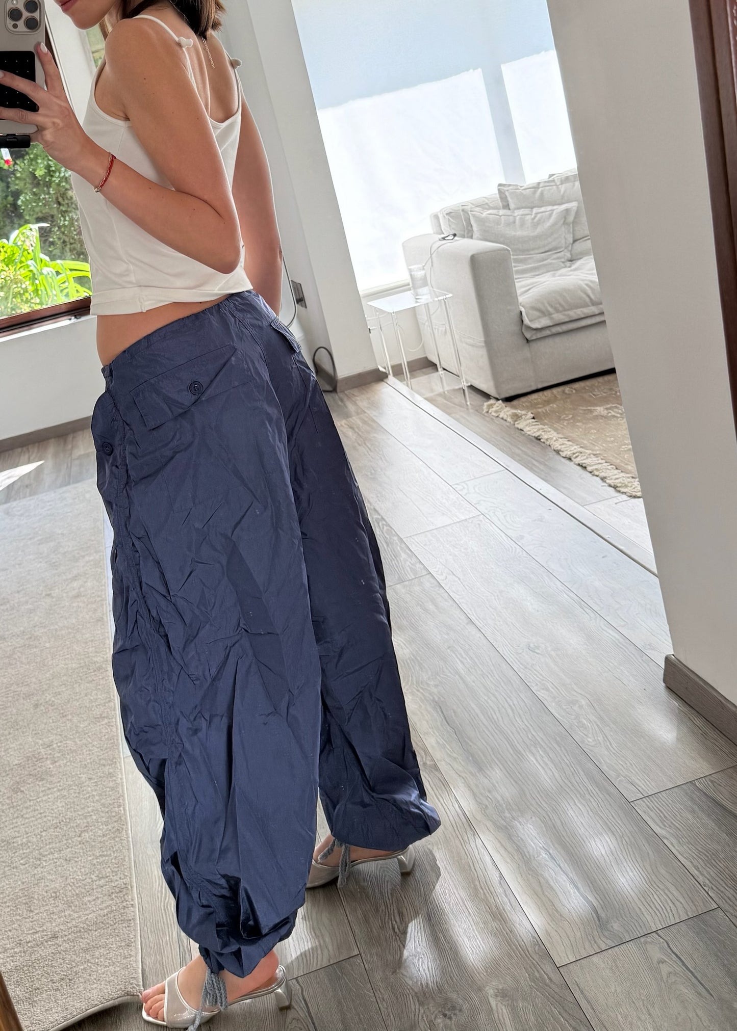 PARACHUTE PANTS AZULES