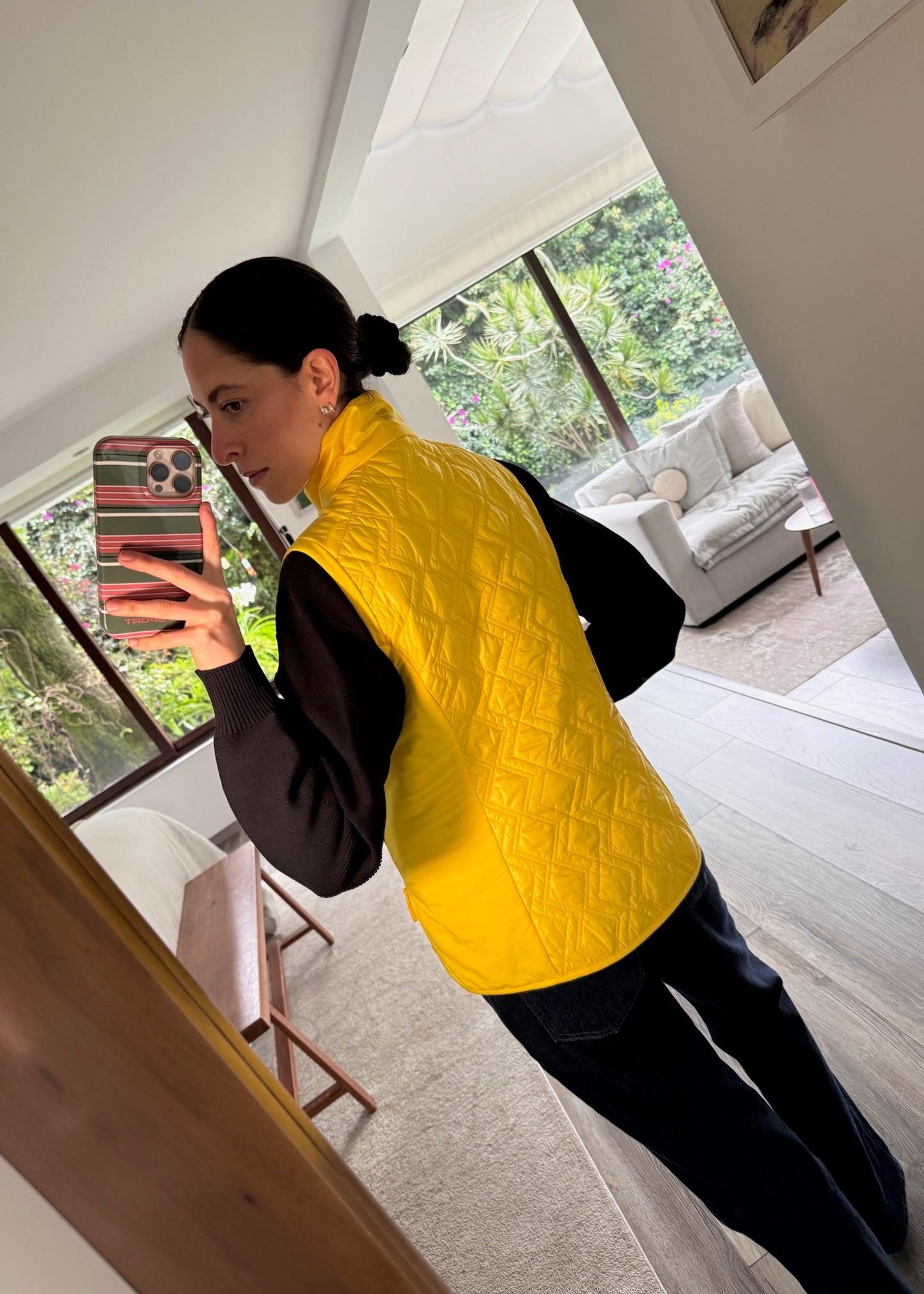 CHALECO AMARILLO ROMPE VIENTOS