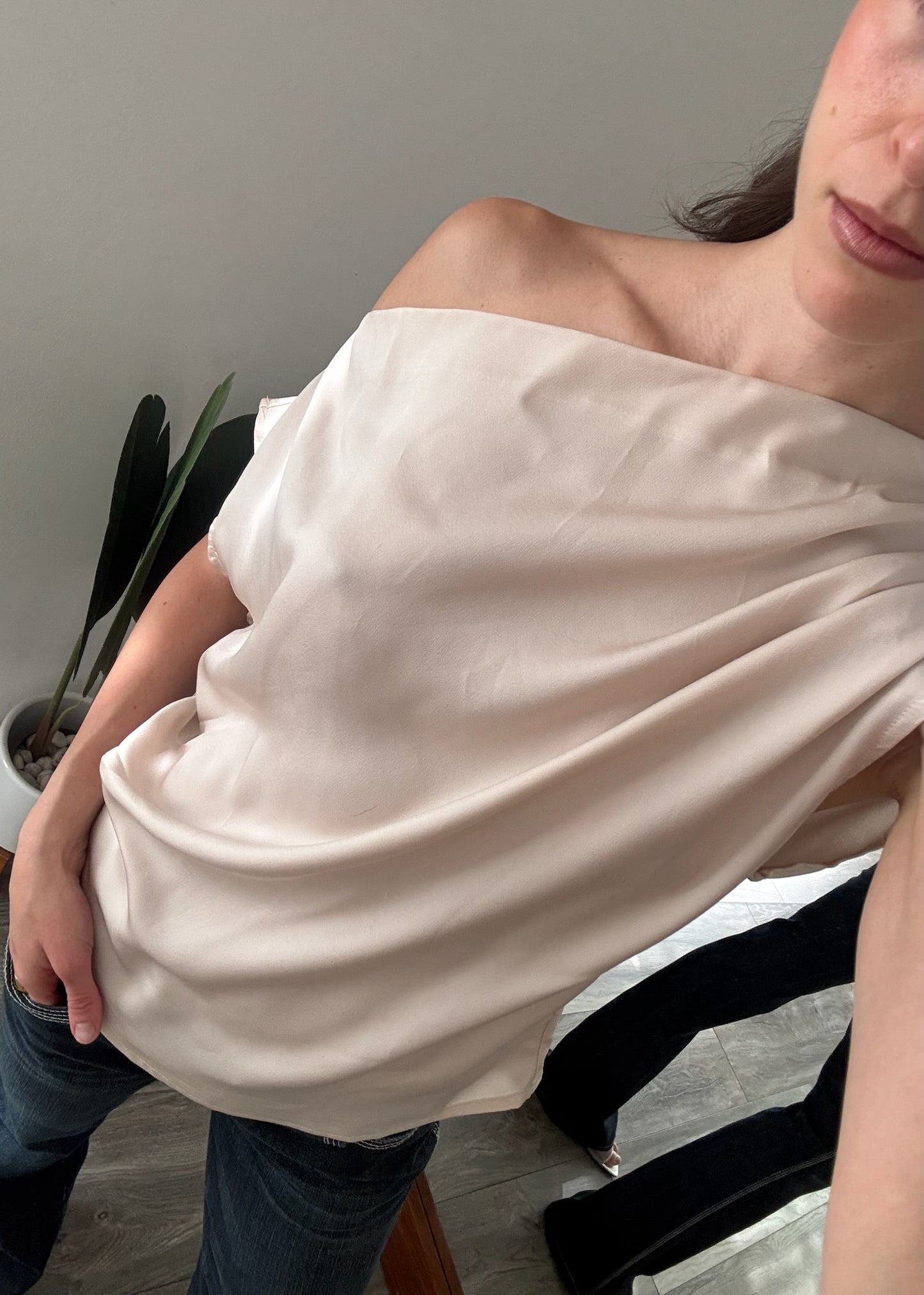 BLUSA CHAMPAGNE