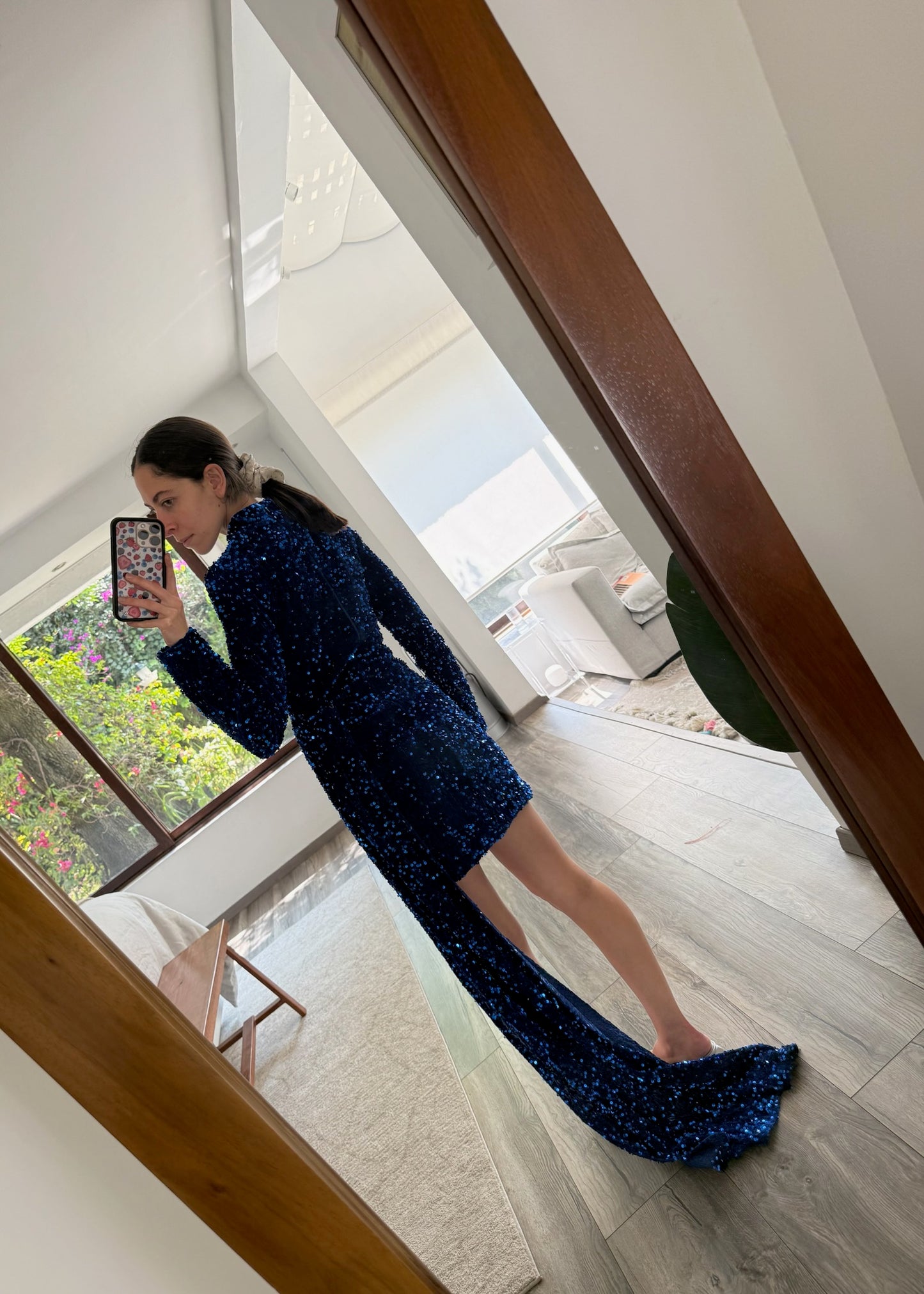 VESTIDO MINI DE LENTEJUELAS