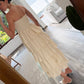 VESTIDO MIDI STRAPLESS CON OLANES