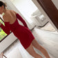 VESTIDO CUTE RIBBED ROJO