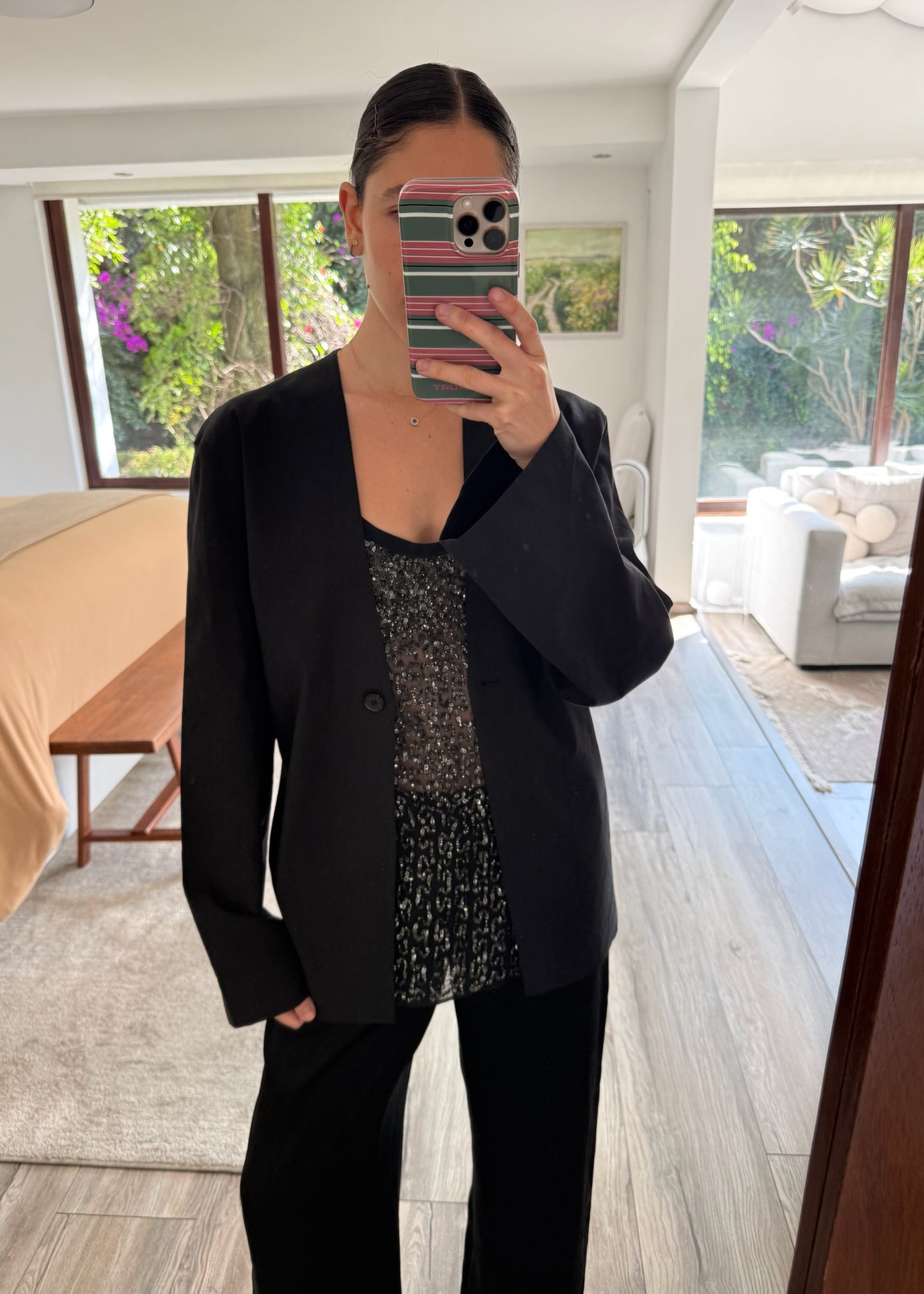 BLAZER BÁSICO NEGRO