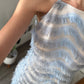 VESTIDO DE KNIT STRIPED