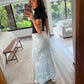 FALDA DE MESH BABY BLUE