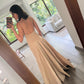 VESTIDO MAXI BOMBON BEIGE