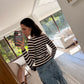 TOP OFF THE SHOULDER CON RAYAS
