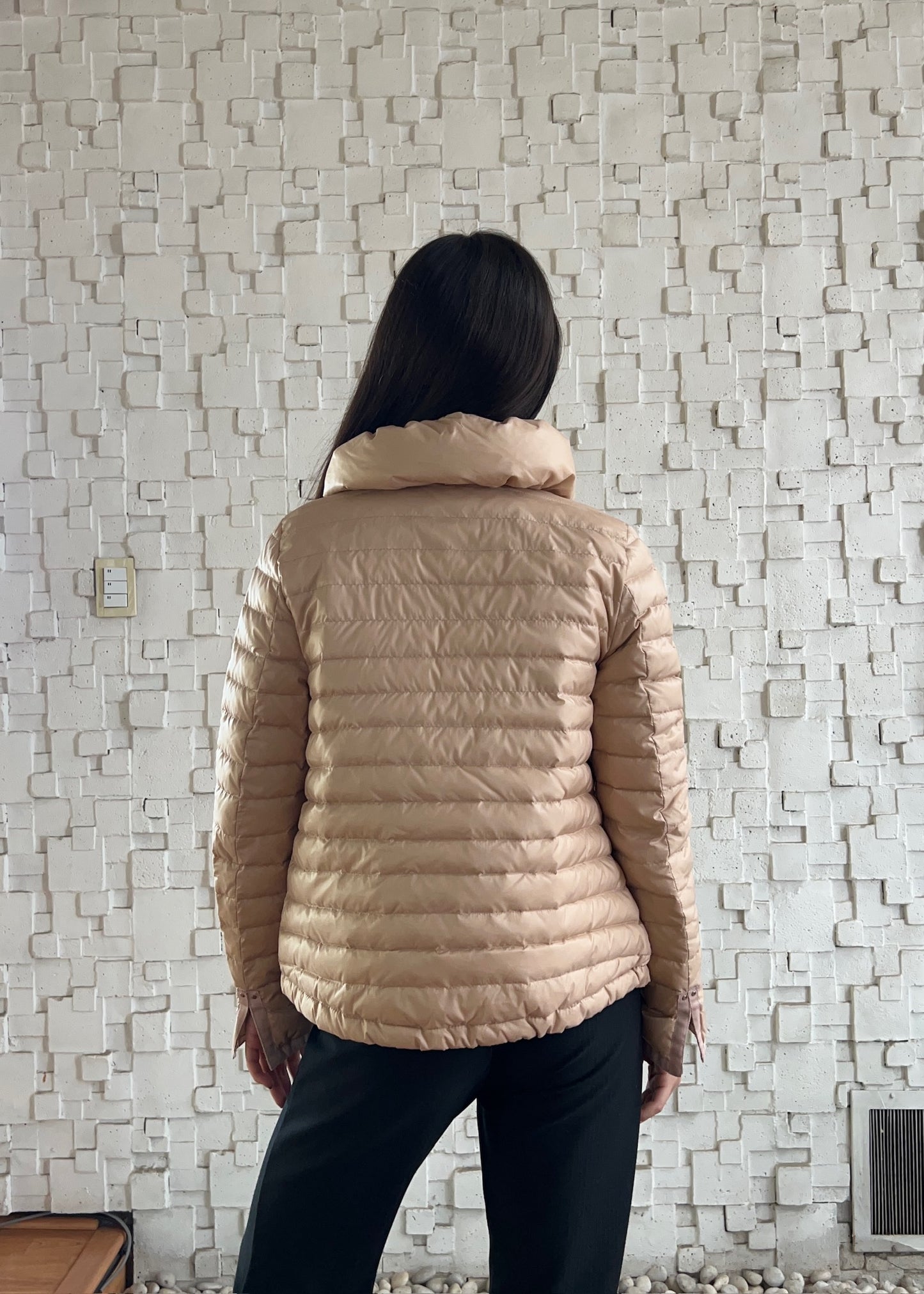 PUFFER JACKET CON BOLSAS