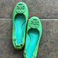 TORY BURCH GREEN FLATS