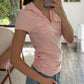 POLO ROSA CON ESTOPEROLES
