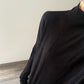 VESTIDO DE TIPO SUÉTER NEGRO