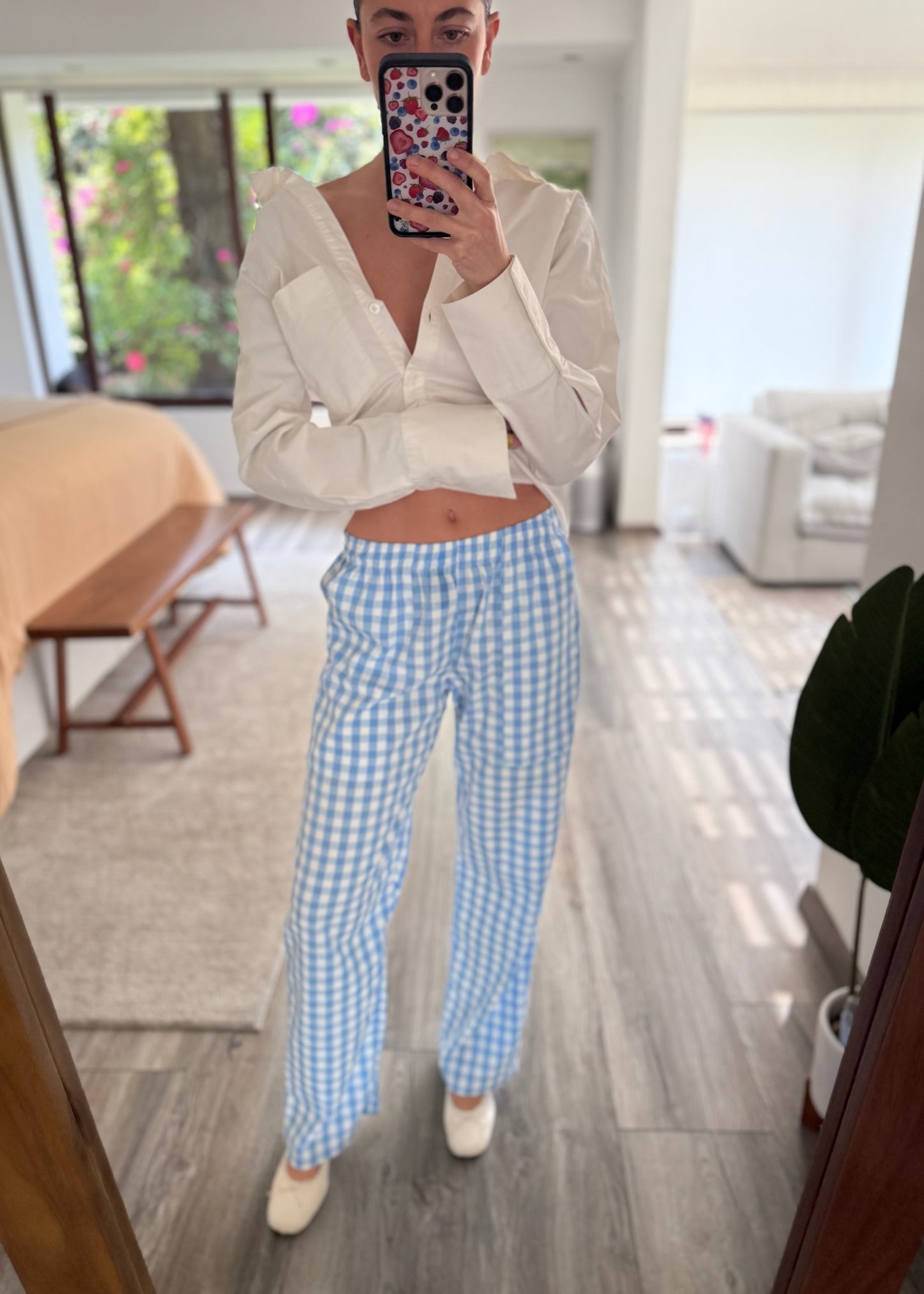 CAMISA ASIMÉTRICA BLANCA