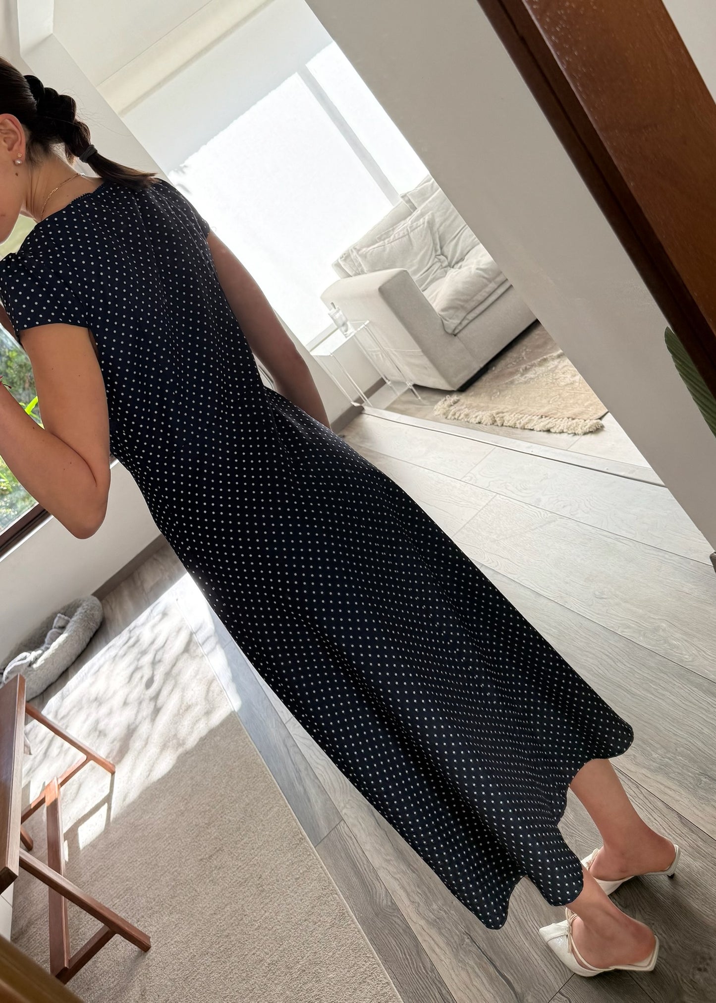 VESTIDO POLKA DOT MIDI