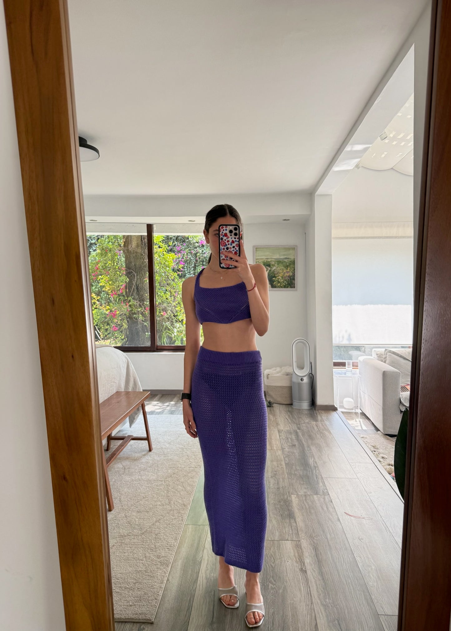 SET DE KNIT MORADO