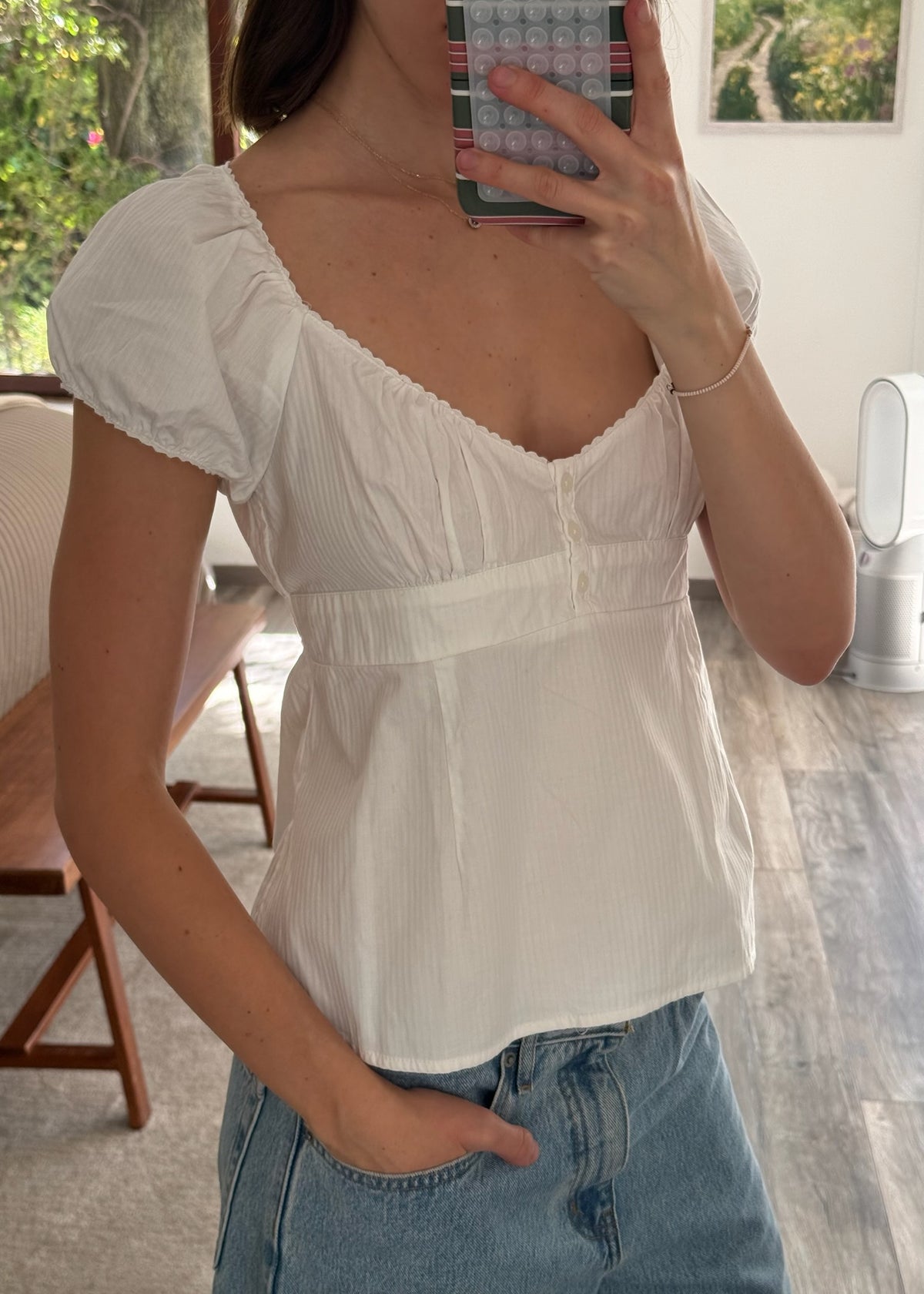GIRLY TOP BLANCO