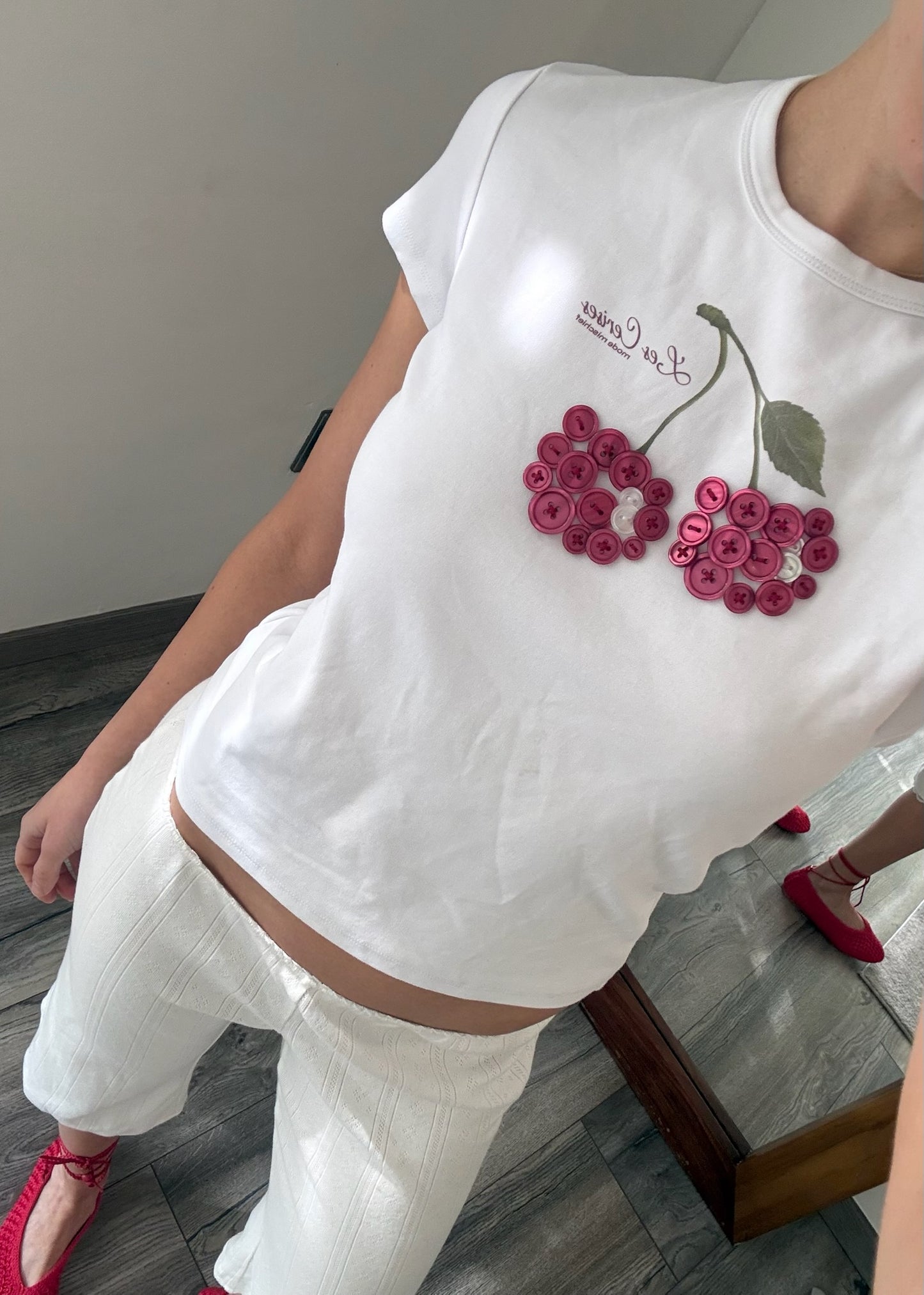 CHERRIES BABY TEE