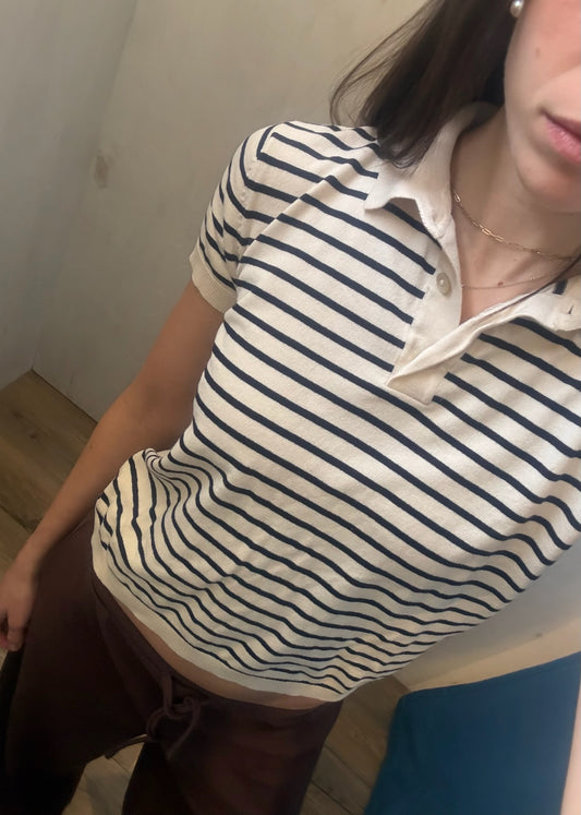 TOP POLO STRIPED