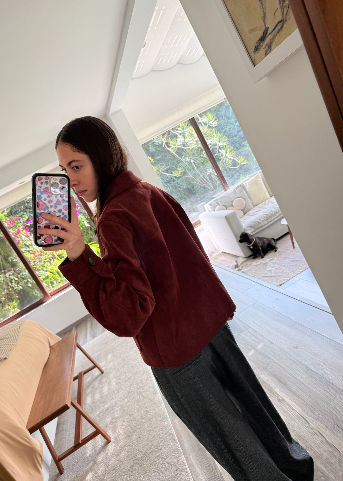 SHACKET DE TIPO SUEDE