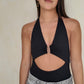 BODYSUIT NEGRO CON CUT OUT