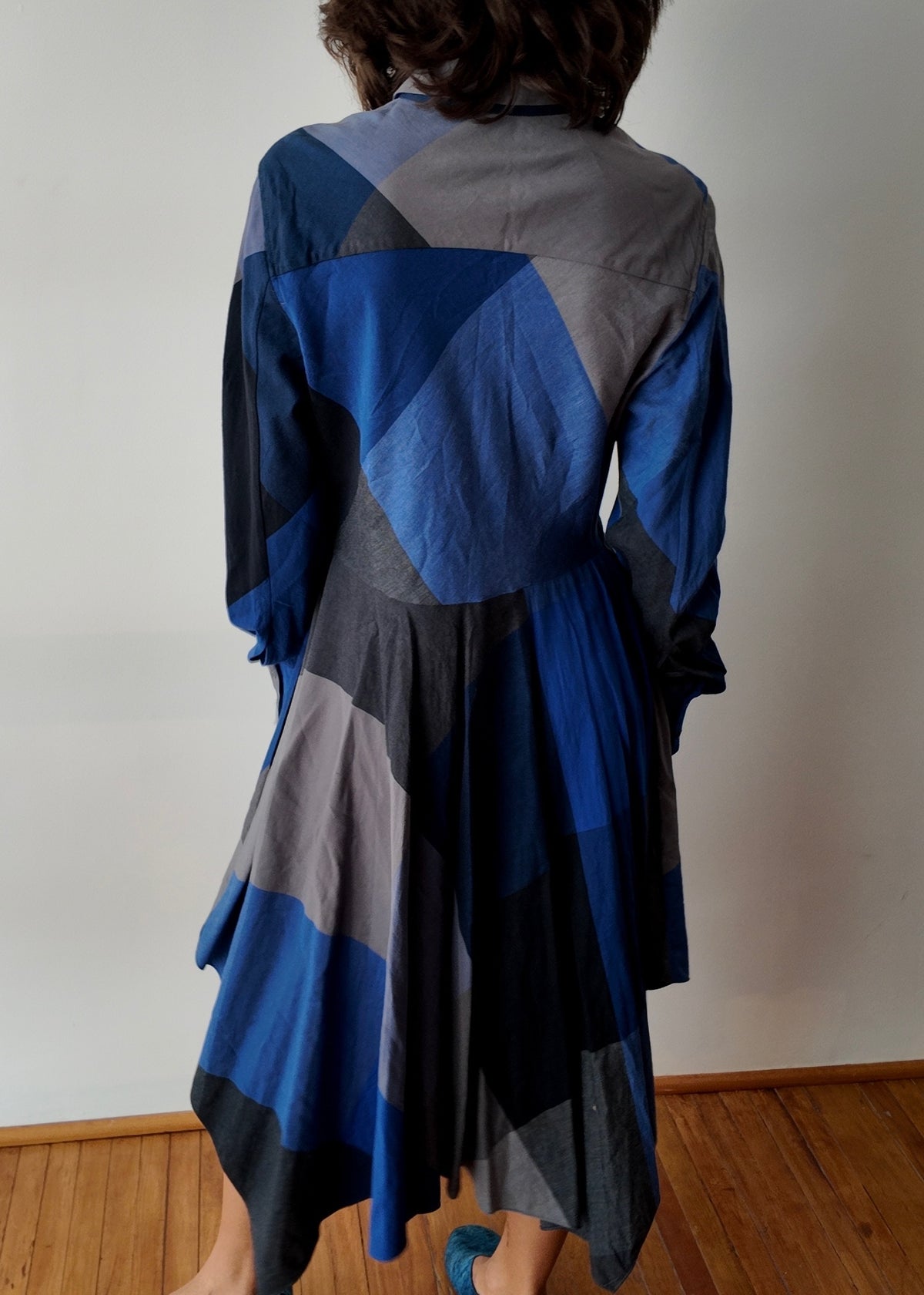 VESTIDO DE TIPO CAMISA DE CUADROS