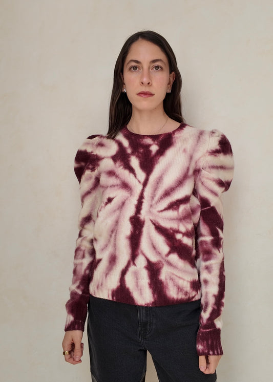 SUÉTER TIE DYE ROSA