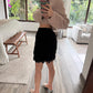 FALDA MINI CON FLECOS