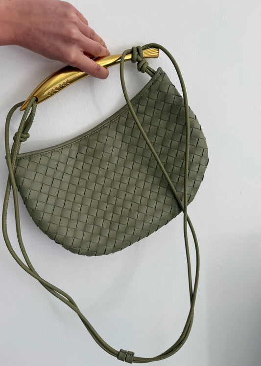 BOLSA SAGE GREEN TEXTURA