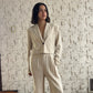 SET DE LINO BLAZER Y PANTALÓN