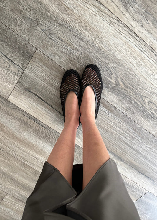 BALLERINAS RED NEGRAS