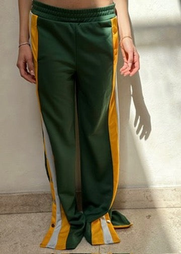 PANTS VERDES CON RAYAS Y BOTONES