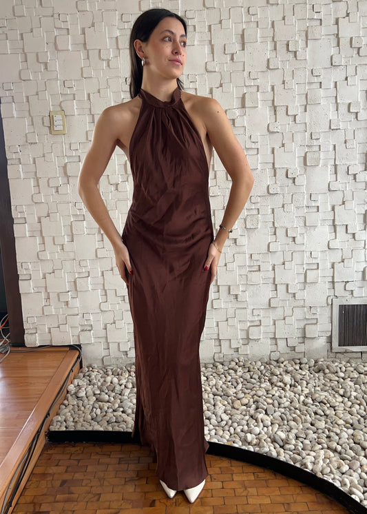 VESTIDO HALTER BACKLESS