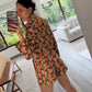 SET FLOREADO SACO Y SHORT