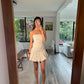 VESTIDO BOMBÓN MINI BLANCO