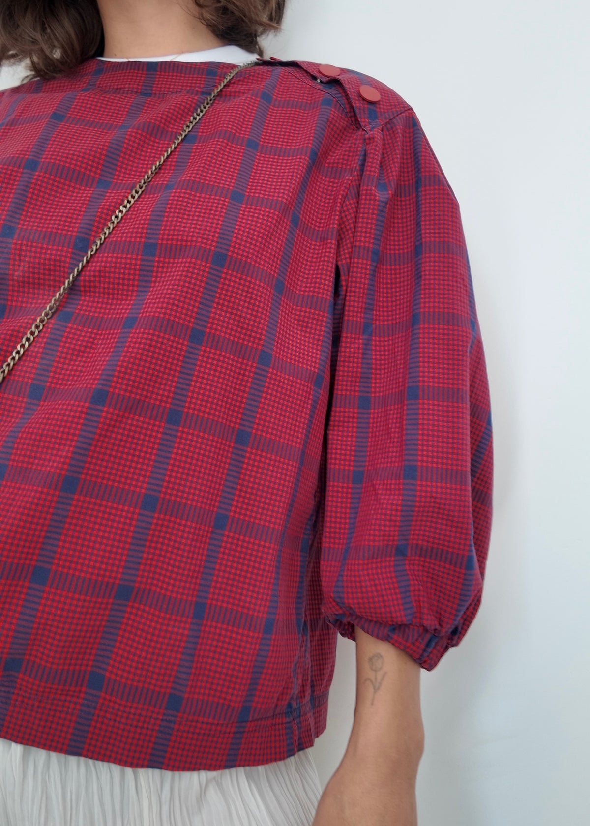 BLUSA DE CUADROS