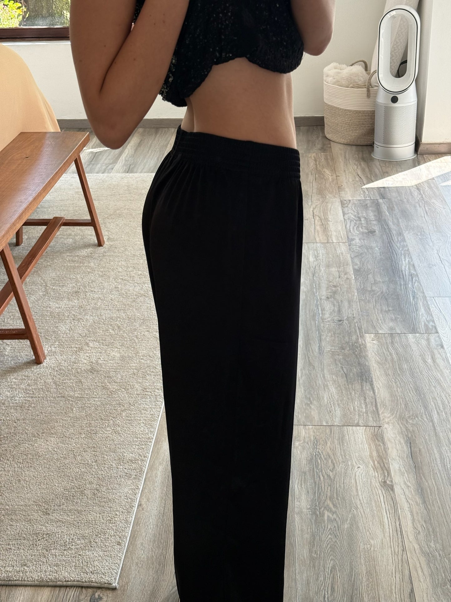 PANTALÓN SILKY NEGRO