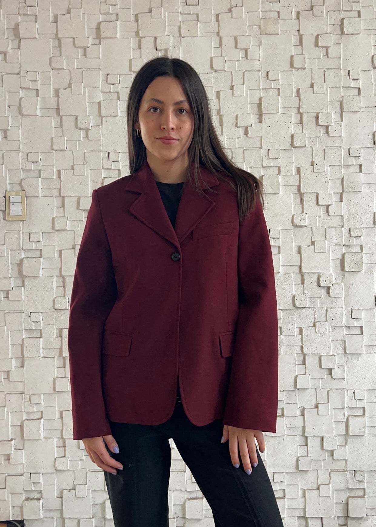 BLAZER BURGUNDY FORMAL