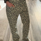 JEANS LEOPARD PRINT