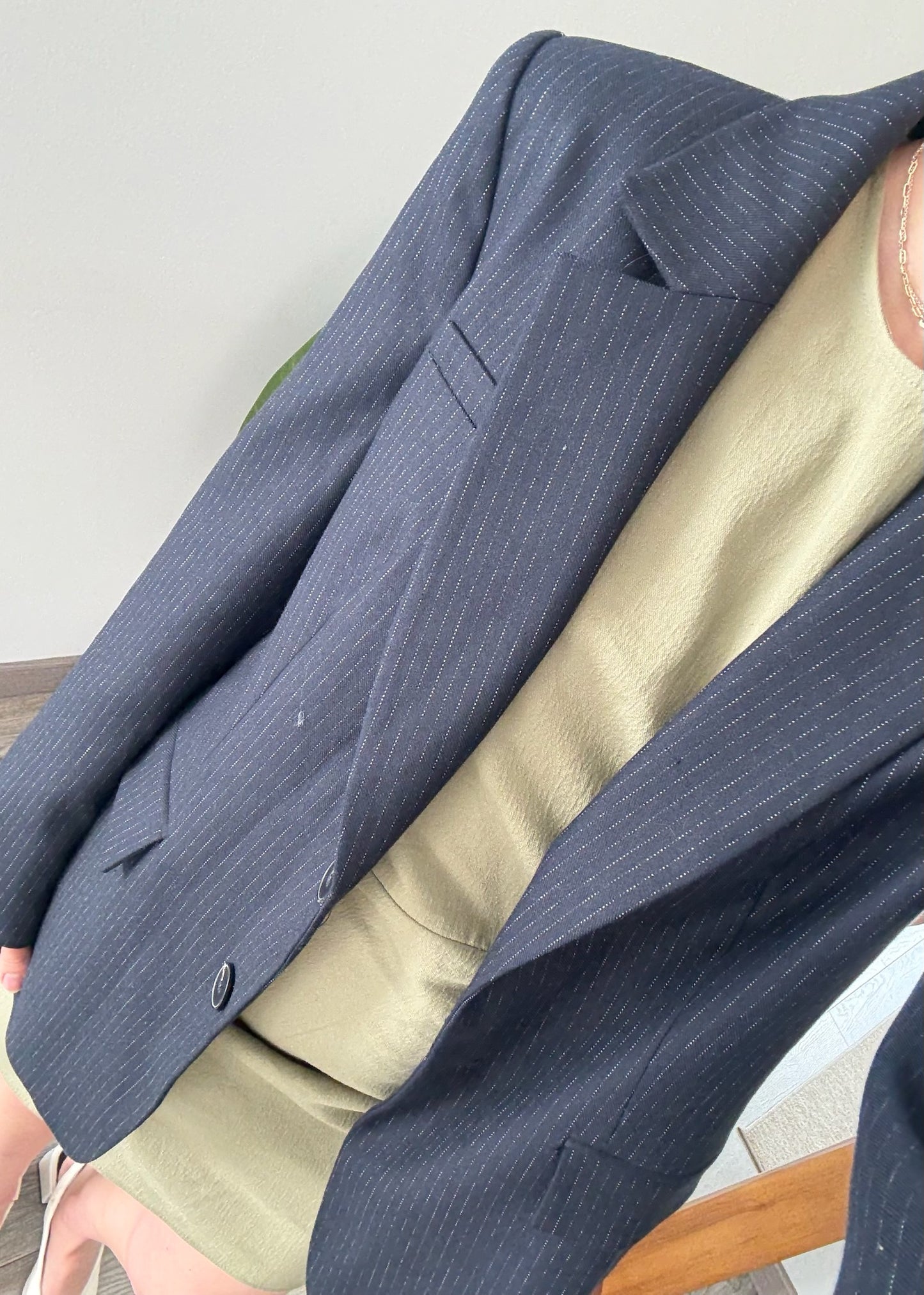 BLAZER AZUL STRIPED
